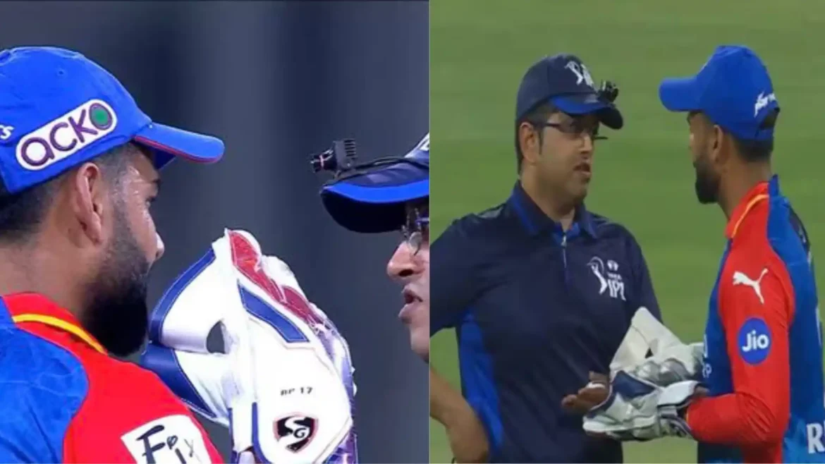 LSG vs DC LSG vs DC Rishabh Pant argues