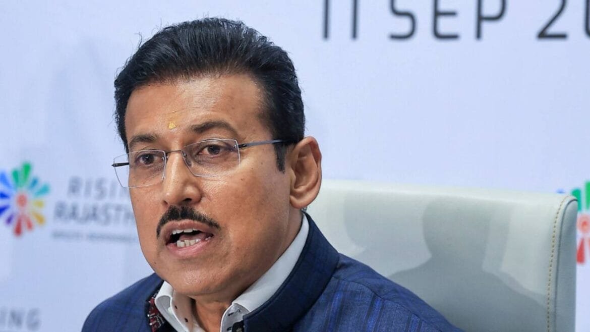 कैबिनेट मंत्री राजवर्धन सिंह राठौर - धारा 370